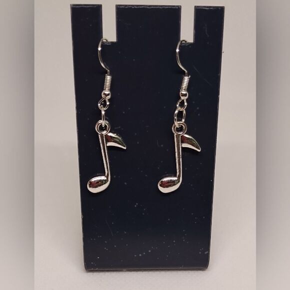 Earrings musical notes dangle new e44 - Picture 1 of 1